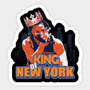 Jalen Brunson King Of New York Sticker